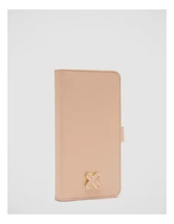 Hendrix Flip Case For Iphone 13 Pro Max In Almond