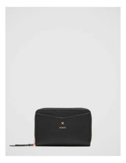 D-vine Medium Wallet In Black Rose Gold