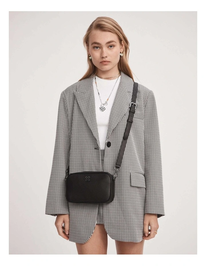 Hendrix Pouch In Black Gunmetal 4 Hendrix Pouch In Black Gunmetal - Image 4