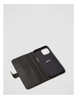 Mim-gram Flip Case For Iphone 13 Pro Max In Black Light Gold 5 Mim-gram Flip Case For Iphone 13 Pro Max In Black Light Gold -Myer Clothing Shop 982434160 3 720x928