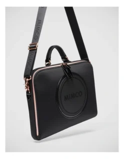 Serenity Laptop Bag In Black Rose Gold -Myer Clothing Shop 982441000 4 720x928