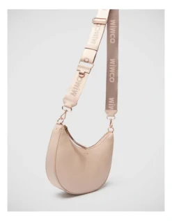 Classico Crescent Crossbody Bag In Almond 10 Classico Crescent Crossbody Bag In Almond -Myer Clothing Shop 982441180 4 720x928