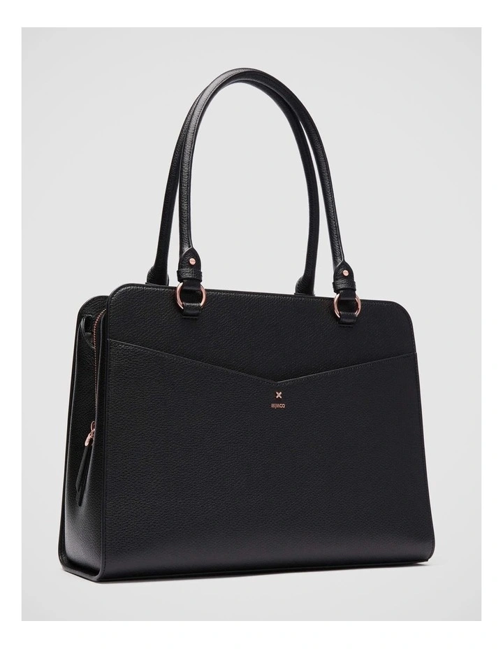 D-vine Worker Tote Bag In Black Rose Gold 3 D-vine Worker Tote Bag In Black Rose Gold - Image 3