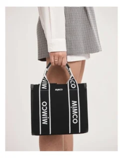 Stevie Mini Tote Bag In Black White -Myer Clothing Shop 982445140 4 720x928