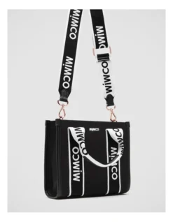 Stevie Mini Tote Bag In Black White -Myer Clothing Shop 982445140 6 720x928
