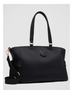 Serenity Baby Bag In Black Rose Gold