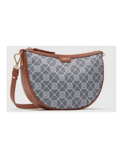 Mim-gram Crescent Crossbody Bag In Denim -Myer Clothing Shop 982445950 3 720x928
