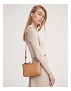 Jett Duo Crossbody Bag In Caramel -Myer Clothing Shop 982446670 4 720x928