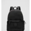 Serenity Backpack Bag In Black Rose Gold