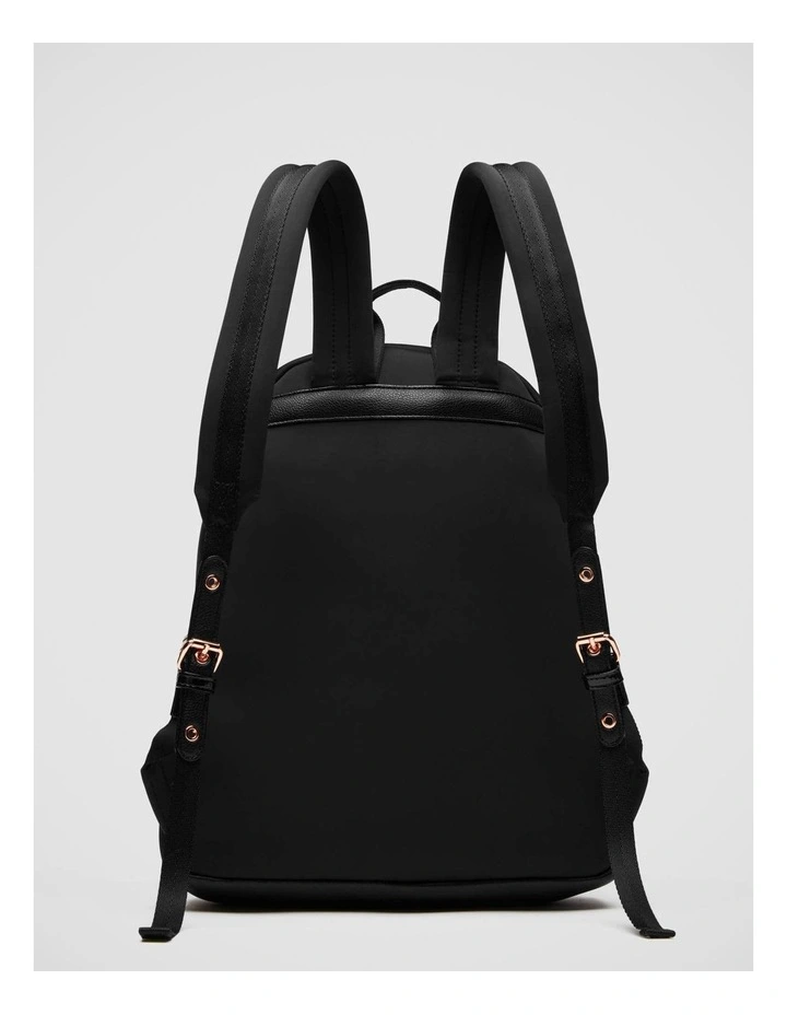 Serenity Backpack Bag In Black Rose Gold 4 Serenity Backpack Bag In Black Rose Gold - Image 4