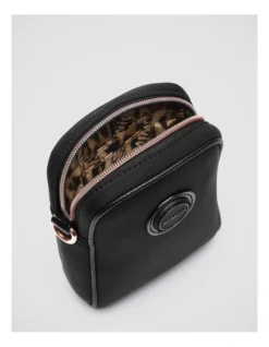 Serenity Phone Crossbody Bag In Black Rose Gold -Myer Clothing Shop 982447120 7 720x928