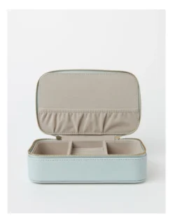 Large Zip Around Travel Jewellery Box In Mint -Myer Clothing Shop 982609840 4 720x928