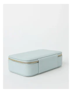 Large Zip Around Travel Jewellery Box In Mint -Myer Clothing Shop 982609840 5 720x928
