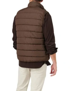 Archie Puffer Vest In Chocolate -Myer Clothing Shop 982704160 4 720x928