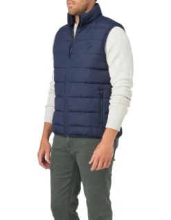 Archie Puffer Vest In Navy -Myer Clothing Shop 982704340 3 720x928