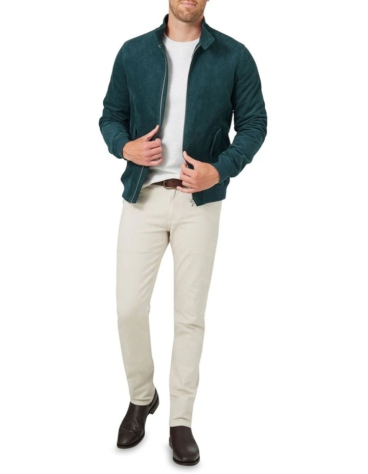 Wellington Corduroy Jacket In Clubhouse Green 2 Wellington Corduroy Jacket In Clubhouse Green - Image 2
