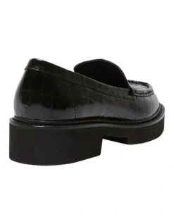 Abbott Flat Croc Print Leather Shoes In Black 10 Abbott Flat Croc Print Leather Shoes In Black -Myer Clothing Shop 982716220 4 720x928