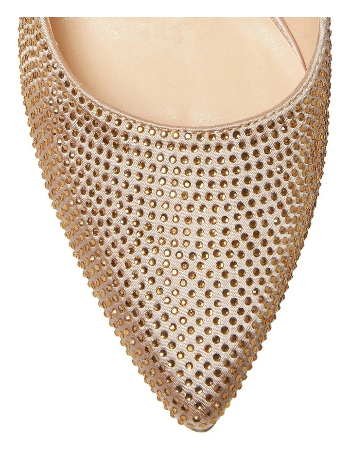 Whitney Heeled Shoes In Gold 7 Whitney Heeled Shoes In Gold - Image 7