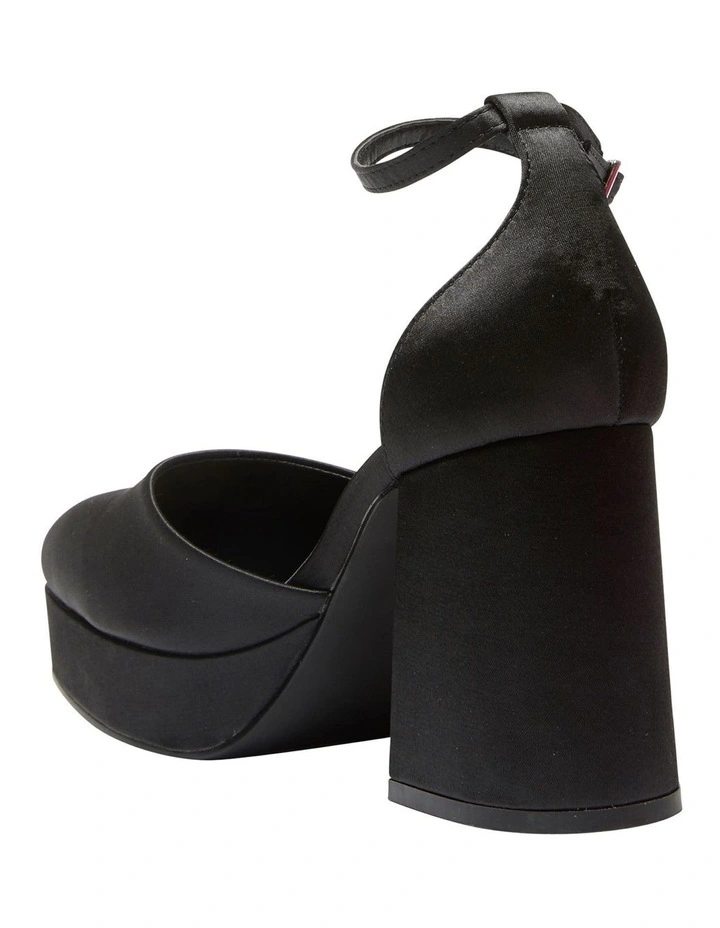 Chase Heeled Shoes In Black 6 Chase Heeled Shoes In Black - Image 6