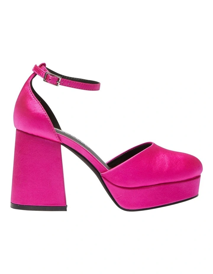 Chase Heeled Shoes In Pink 1 Chase Heeled Shoes In Pink