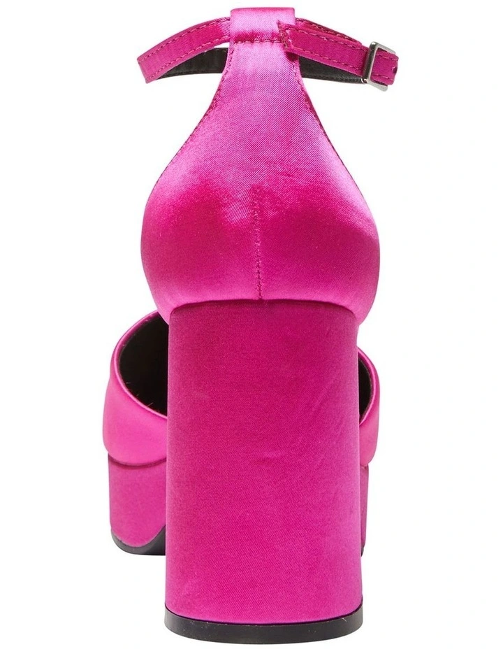 Chase Heeled Shoes In Pink 5 Chase Heeled Shoes In Pink - Image 5