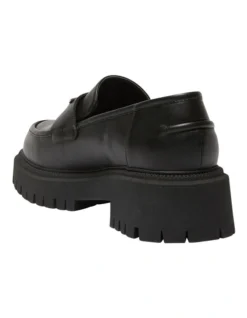 Simon Flat Shoes In Black Smooth -Myer Clothing Shop 982944460 6 720x928