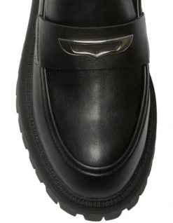 Simon Flat Shoes In Black Smooth -Myer Clothing Shop 982944460 7 720x928