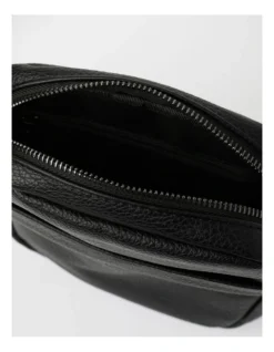 Pebbled PU Mini Reporter Bag In Black -Myer Clothing Shop 982953370 5 720x928