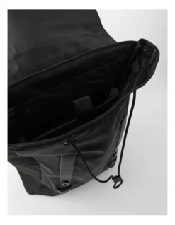 Lux PU/Nylon Backpack In Black -Myer Clothing Shop 982953640 7 720x928