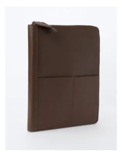 Pebbled PU Desk Organiser In Brown -Myer Clothing Shop 982955620 3 720x928