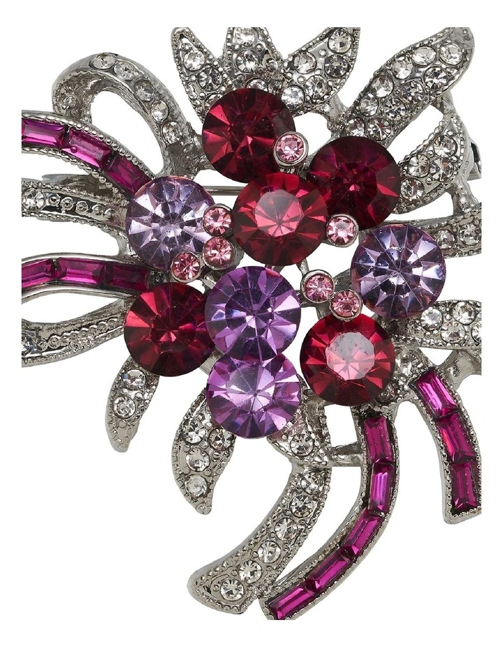 Celebration Bouquet Brooch In Pink 2 Celebration Bouquet Brooch In Pink - Image 2