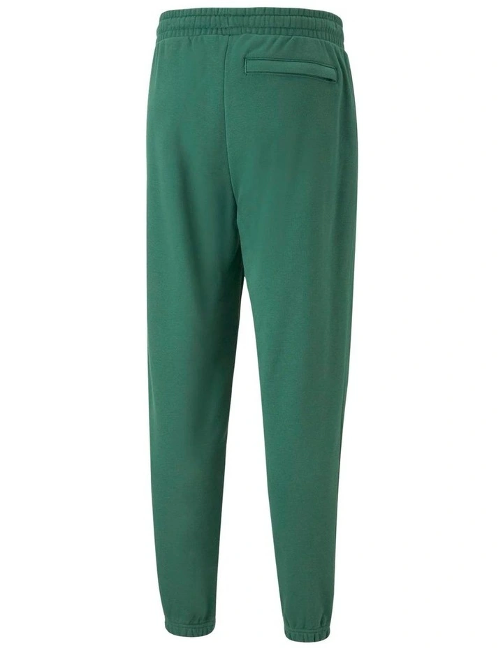 Puma Classics Small Logo Sweatpants Fleece In Vine 2 Puma Classics Small Logo Sweatpants Fleece In Vine - Image 2