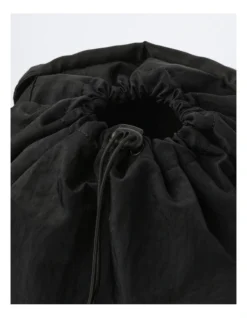 Drawstring Backpack In Black -Myer Clothing Shop 983392120 4 720x928