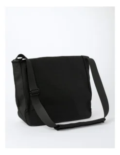 Messenger Bag In Black -Myer Clothing Shop 983392300 3 720x928