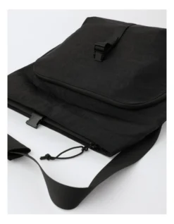 Messenger Bag In Black -Myer Clothing Shop 983392300 4 720x928