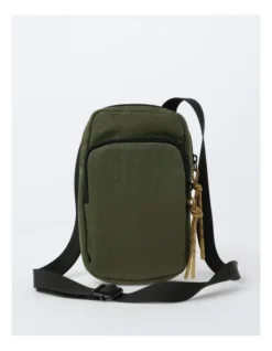 Mini Cross Body Bag In Khaki
