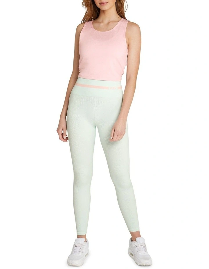 Sorority Twist Back Tank In Pink 4 Sorority Twist Back Tank In Pink - Image 4