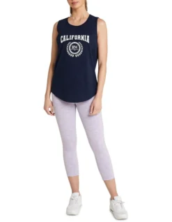 Sorority Logo Tank In Blue -Myer Clothing Shop 983535400 5 720x928