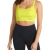 Colorado Adjustable Medium Impact Sports Bra In Yellow