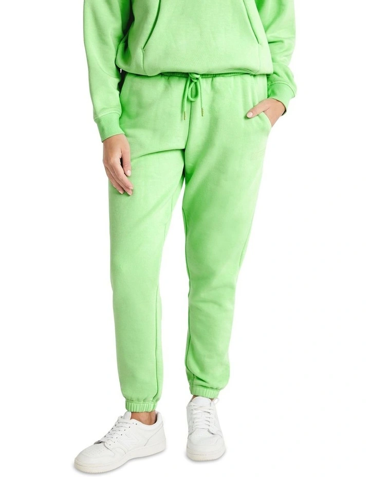 Destination Logo Track Pants In Green 1 Destination Logo Track Pants In Green