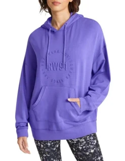 Colorado Longline Hoodie In Purple