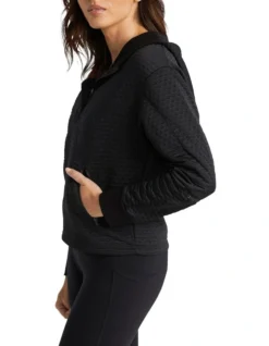 Colorado Textured Hoodie In Black 8 Colorado Textured Hoodie In Black -Myer Clothing Shop 983546650 4 720x928