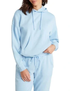 Destination Logo Hoodie In Blue