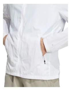 ADIDAS Marathon Warm-Up Jacket In White -Myer Clothing Shop 983549980 4 720x928