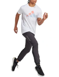 ADIDAS Run Icons 3 Bar Logo T-Shirt In White -Myer Clothing Shop 983550880 3 720x928