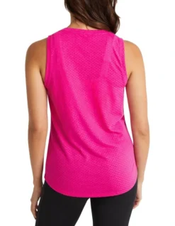 Casual Mesh Logo Tank In Hyper Pink 6 Casual Mesh Logo Tank In Hyper Pink -Myer Clothing Shop 983674090 3 720x928