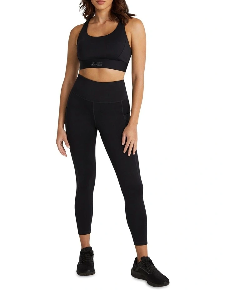 Colorado Ankle Grazer Pocket Tights In Black 2 Colorado Ankle Grazer Pocket Tights In Black - Image 2