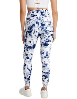 Full Length Pocket Tights In White/Blue 6 Full Length Pocket Tights In White/Blue -Myer Clothing Shop 983865790 3 720x928