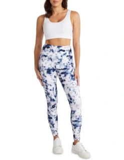 Full Length Pocket Tights In White/Blue 7 Full Length Pocket Tights In White/Blue -Myer Clothing Shop 983865790 5 720x928