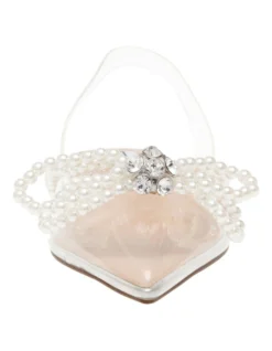 Steve Madden Justi-P Pearl Clear Heels In Silver -Myer Clothing Shop 983896390 4 720x928